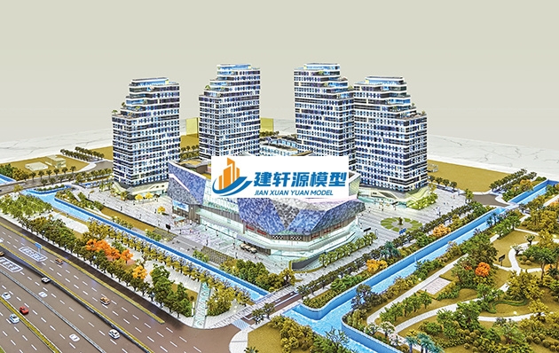 衡东智慧城模型